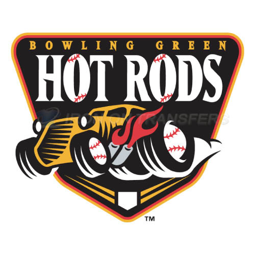 Bowling Green Hot Rods Iron-on Stickers (Heat Transfers)NO.8070